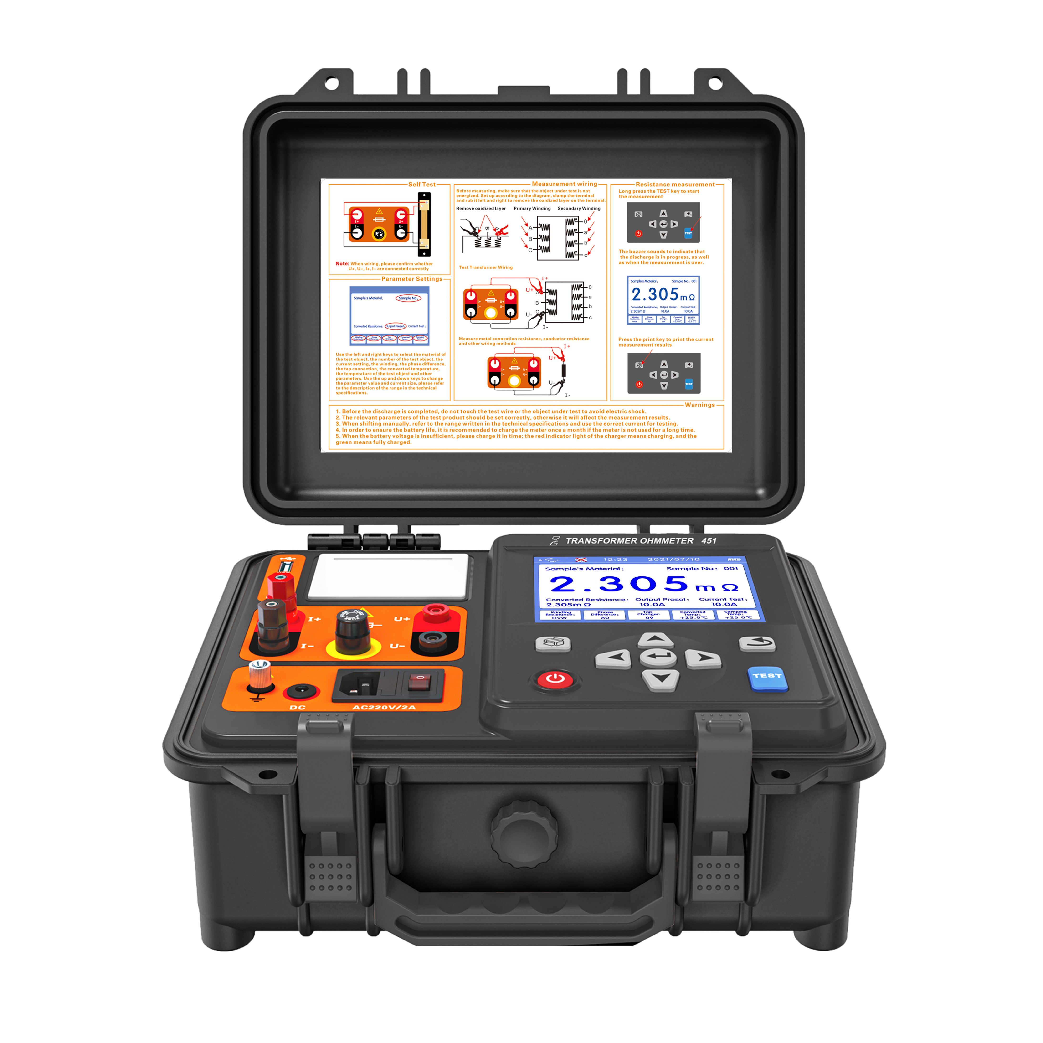 S451 Transformer Ohmmeter
